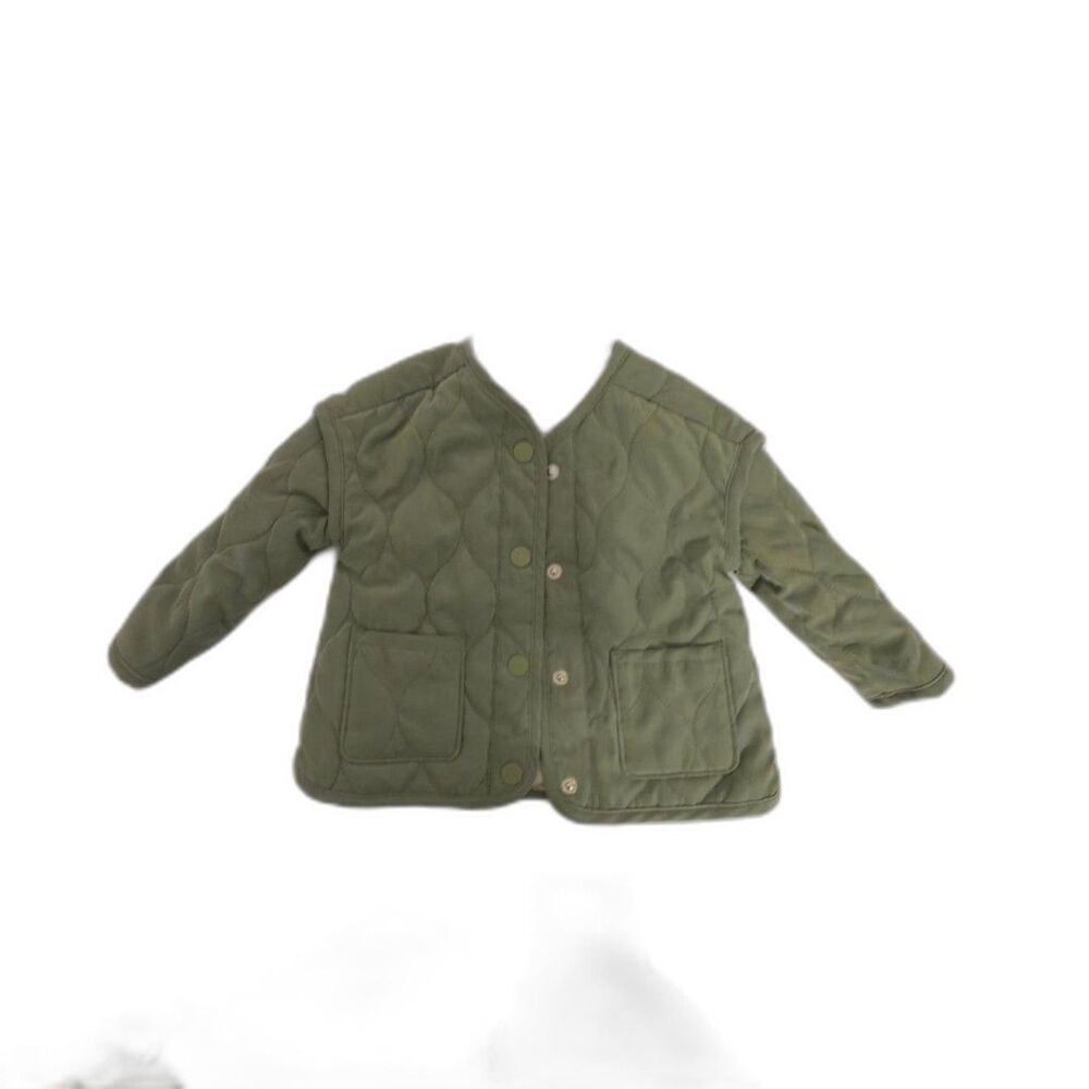 Old navy 6-12MO PUFFER Green Jacket